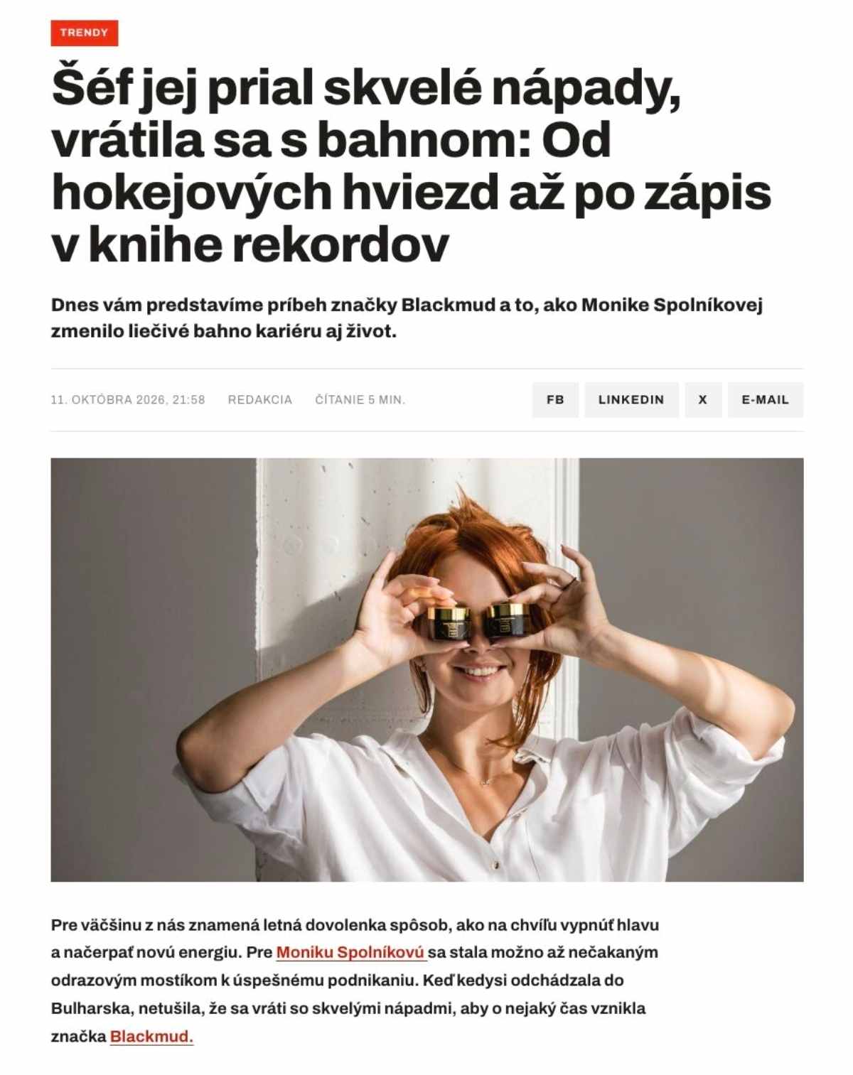 Článok na portáli tlacove.sk