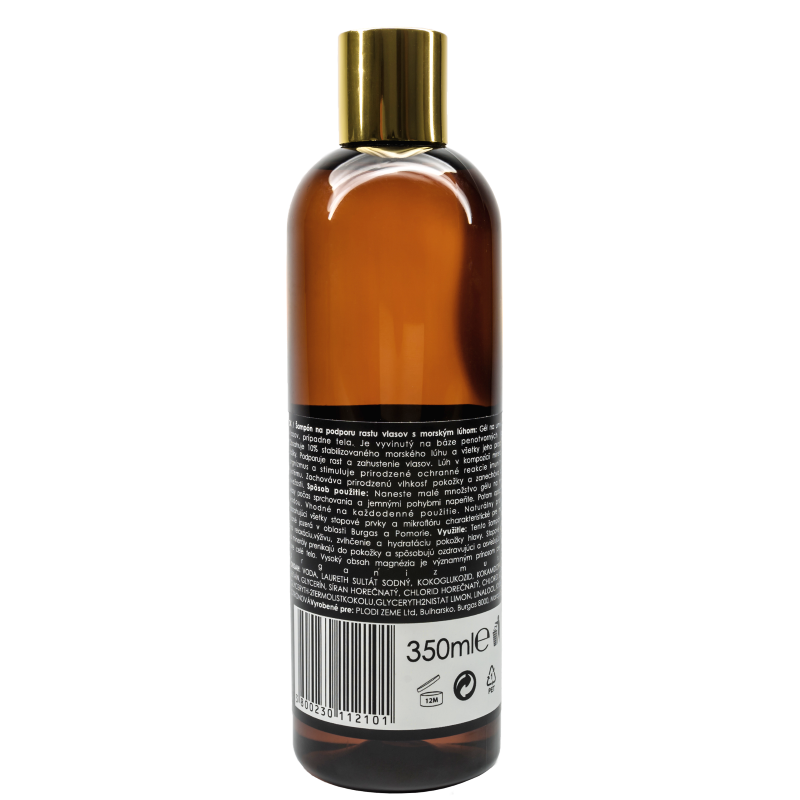 Šampón na podporu rastu vlasov s morským lúhom Grapefruit 350 ml